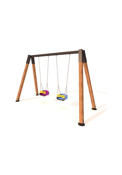 Ahşap Salıncak, Park Salıncak, Ahşap Bahçe Salıncağı-580
