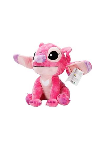 Büyük Boy Angel Peluş Oyuncak 45 Cm - Yumuşacık Pembe Stitch Serisi