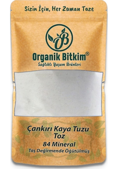 Doğal Çankırı Kaya Tuzu, Taş Değirmende Öğütülmüş, 500 Gr, Sağlıklı Ve Doğal Seçenek