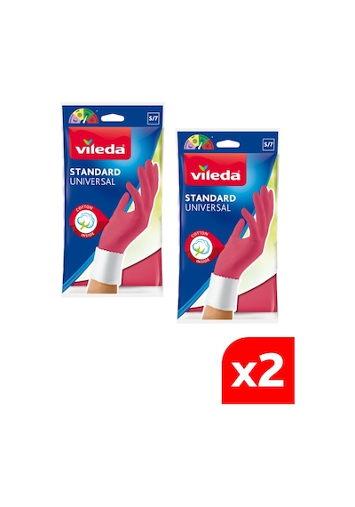 Vileda Standart Küçük Boy Bulaşık Eldiven S 2'li
