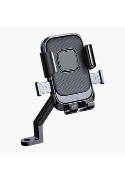 4Riders Buffer Motor,motosiklet,bisiklet,scooter İçin 360 Derece Dönebilen Dikiz Aynası Versiyonu Telefon Tutucu Aparat