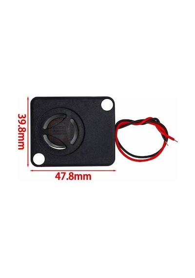 12v Dc Alarm Buzzer 110db Aktif Yüksek Desibel Siren-araba Motorsiklet Alarmı Aksesuarları