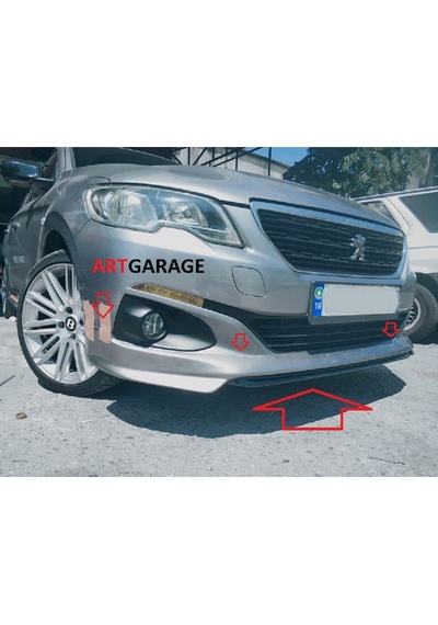 Peogeut 301 Ön Tampon Eki 2017-2023 -fiberglass-boyasız