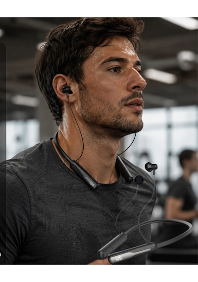 Boyun Askılı Bluetooth Kulaklık Extra Bass Ve Ses Değiştirme Modlu Diğer