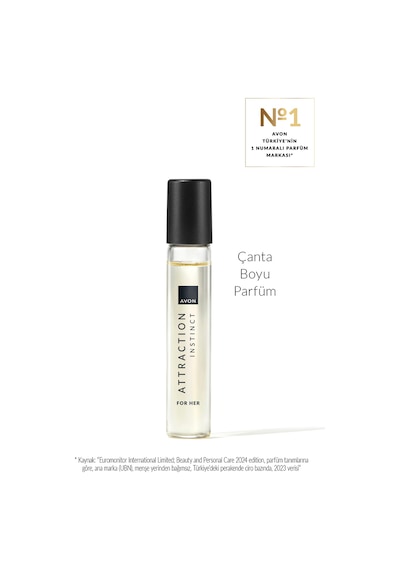 Attraction Instinct Çanta Boyu Kadın Parfüm Edp 10 Ml. İkili Paket Fresh