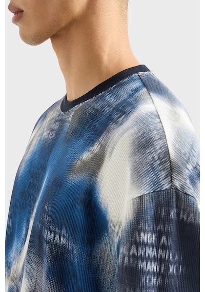 Armani Exchange Erkek T Shirt 3dztla Zjzkz 55jk Mavi