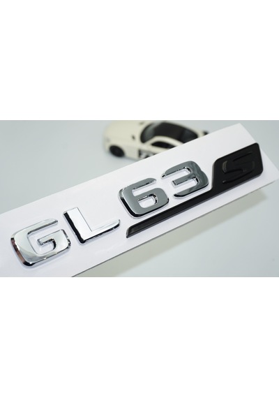 Dk Tuning Gl63s Bagaj Krom Siyah Abs Yazı Logo Benz İle Uyumlu