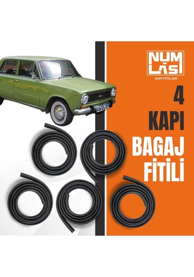 Fiat Murat 124 4 Kapı + Bagaj Fitili-a Kalite-numlas-nm3169