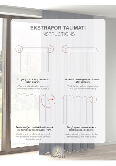 Br Favolli Kadife Dokulu Gümüş Grisi Ada Fon Perde Ekstrafor Büzgülü Dream Series Gümüş Gri
