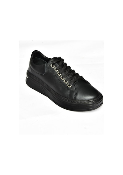 Fox Shoes P555020003 Siyah Hakiki Deri Kadın Spor Ayakkabı Sneakers Siyah Fox Shoes P555020003 Siyah Hakiki Deri Kadın Spor Ayakkabı Sneakers Siyah