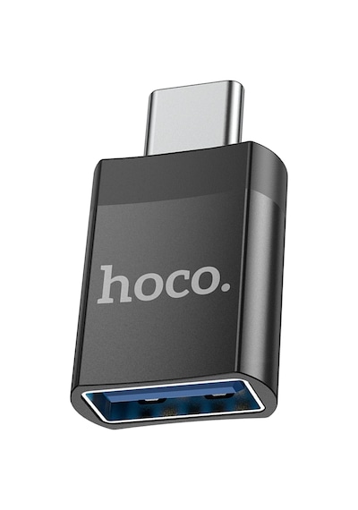 Hoco. Ua17 Tak Çalıştır Type-c To Usb 3.0 Dönüştürücü - Siyah