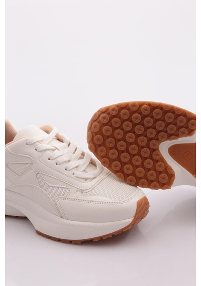 Dgn 83144 Kadin Sneaker Ayakkabi Beyaz