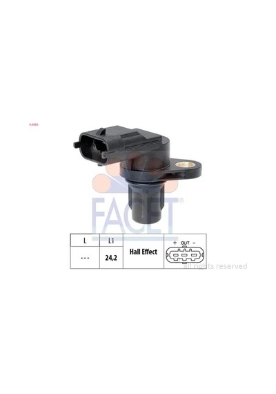 Hyundai Elantra 6 Eksantrik Sensoru 1.6 Crdi 2016-2018 D4fb Facet 90556