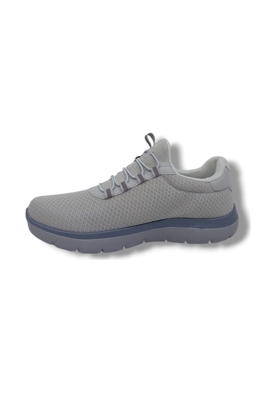 Zerhan 4344 Unisex Gri Çorap Model File Hafif Taban Loafer Spor Ayakkabı Gri