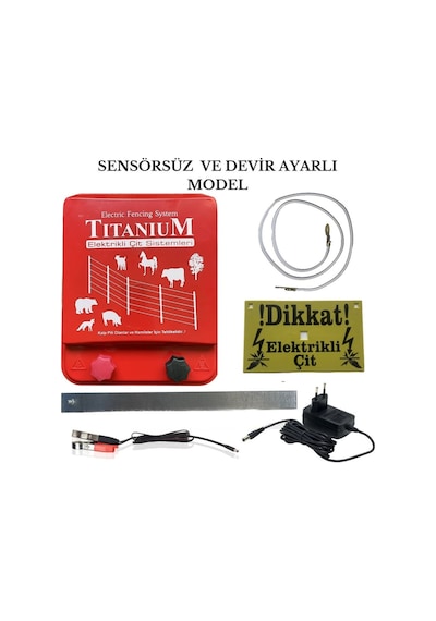 Tıtanium Shock 30kd Elektrikli Çit Sistemi Domuz Kovucu 30000 Volt