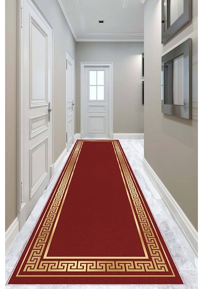 Kırmızı Protokol Yolluk Kaymaz Taban Bina Giriş Halısı Vh058n11