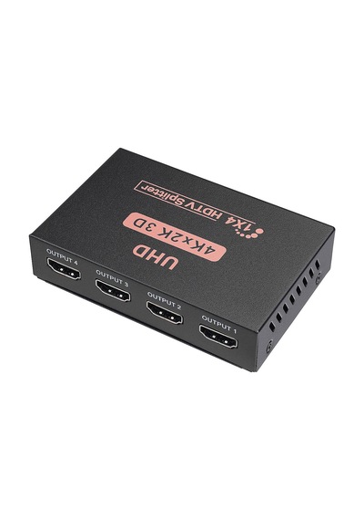 Molix Mx-5004 1 Giriş 4 Çıkış 4k Hdmı Splitter - Ultra Hd Görüntü Çoklayıcı Ve Sinyal Yenileyici