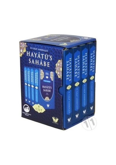 Hayatüs Sahabe 4 Cilt Takım Küçük Boy
