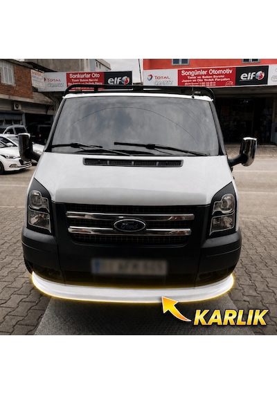Ford Transit 07-13 Arası Ön Tampon Eki Karlık İnce Model