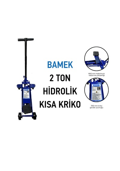 2 Ton Kısa Kriko - Bamek