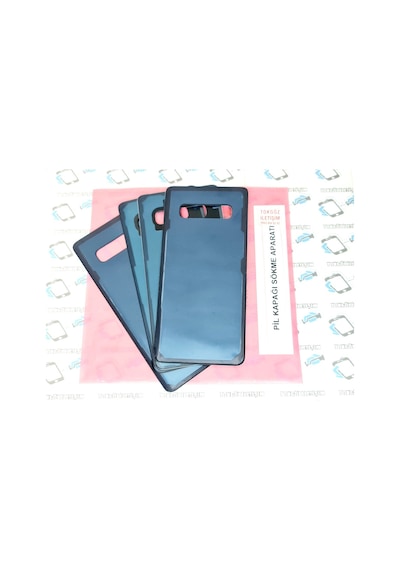 Samsung Uyumlu Galaxy S10 Plus Arka Pil Batarya Kapağı (Cam) - (275889500)