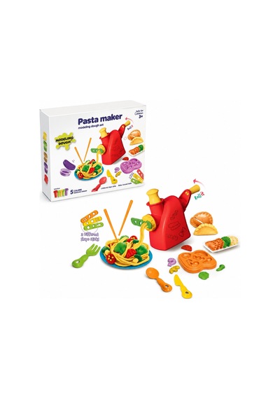04101 Makarna Oyun Hamur Set 280 Gr Kırmızı