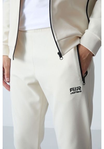 Tommy Life Hugo Bej Jogger Erkek Eşofman Takım - 85198 Bej