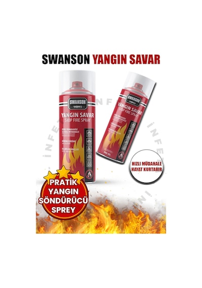 Yangın Söndürücü Sprey Çok Amaçlı Yansın Söndürücü Sprey Pratik Yangın Söndürücü Mini Söndürücü