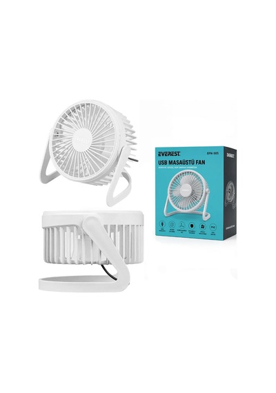 Lb Masaüstü Mini Usb Fan - Pvc Gövdeli - 360 Ayarlanabilir Çok Renkli