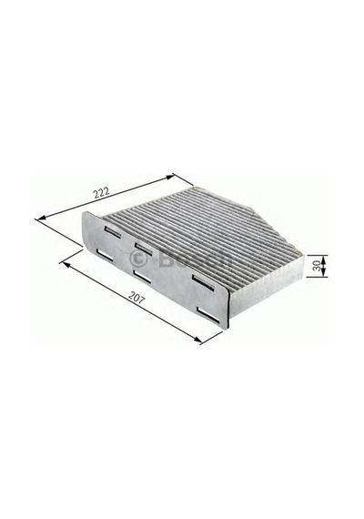 Bosch 1987432365 Polen Filtresi Doblo 1.2-1.3Jtd-1.3D-1.4-1.6 16V