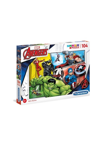 Clementoni Marvel Avengers Supercolor 104 Parça Puzzle 27284