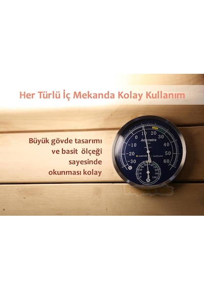 Anymetre Th603 Termometre Nem Ölçer Higrometre N11.1073