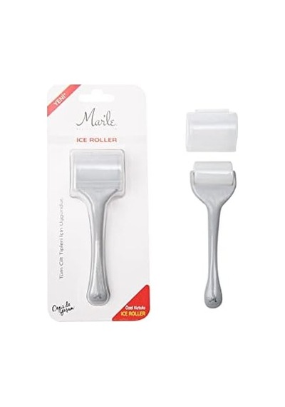 Mar&apos Le Cilt Sıkılaştırıcı Gri Ice Roller Yüz Masaj Aleti
