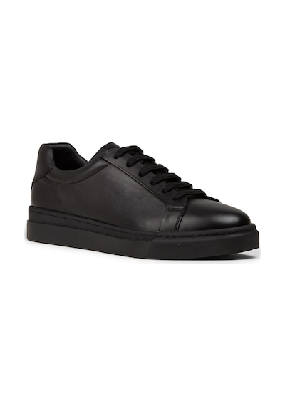 Deery Erkek Hakiki Deri Siyah Sneaker Ayakkabı - 02018msyhc01 Siyah