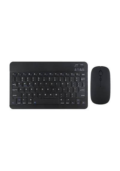 Maxgo 3159p Kablosuz Bluetooth Klavye Mouse Set Klavye Şarjlı Tablet-telefon-ipad İle Uyumlu Türkçe