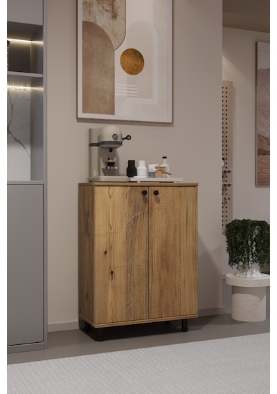 Miora Modern Çok Amaçlı Ayaklı Dolap 2 Kapaklı Raflı Mutfak Banyo Balkon Ayakkabılık Dolabı Atlantik Çam Miora Modern Çok Amaçlı Ayaklı Dolap 2 Kapaklı Raflı Mutfak Banyo Balkon Ayakkabılık Dolabı Atlantik Çam