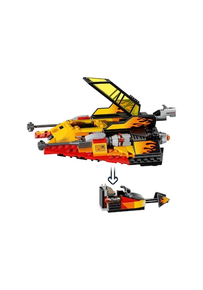 LEGO® Star Wars: Rebuild The Galaxy™ Force Burner Kar Motoru 75414 - 7 Yaş ve Üzeri Çocuklar için Yaratıcı Oyuncak Yapım Seti (349 Parça)