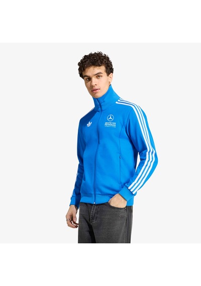 Adidas Mercedes - Amg Petronas Formula 1 Team Erkek Mavi Cardigan Kt5128