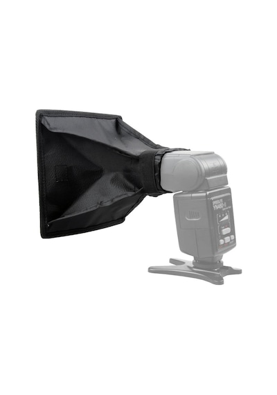 Universal 15X17Cm Flaş Softbox Diffuser- Canon Nikon Sony Pentax