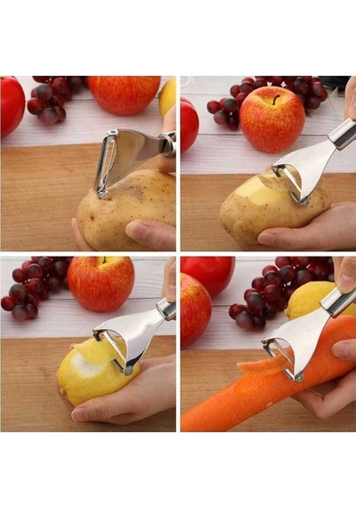 Soyacak Çelik Düz Ağızlı Çelik Gümüş
