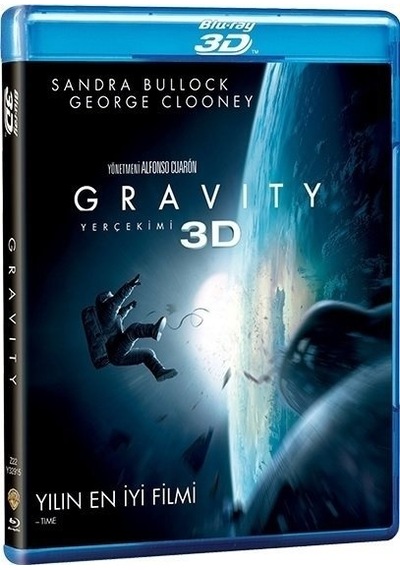 Gravity - Yerçekimi 3d Blu-ray