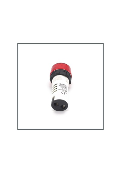 Onesto Led Flaşörlü Buzzer 220vac kırmızı