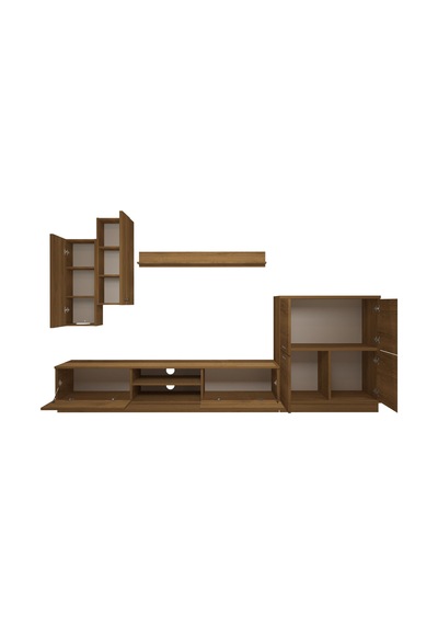 Decoraktiv Eko 6b Mdf Dvd Tv Ünitesi Tv Sehpası - Naturel Pera