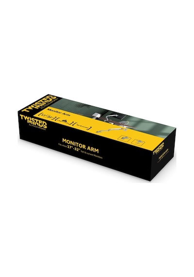 Twisted Minds TM-63-C06 Mekanik Amortisör Düz/Kavisli Ekran Monitör Kolu