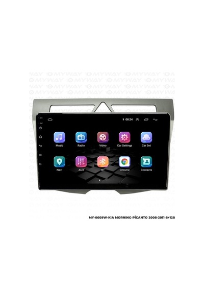 Myway Kia Morning Android Multimedya Carplay Navigasyon Ekran - 8gb Ram+128 Gb Hdd - Myway Myway Kia Morning Android Multimedya Carplay Navigasyon Ekran - 8gb Ram+128 Gb Hdd - Myway
