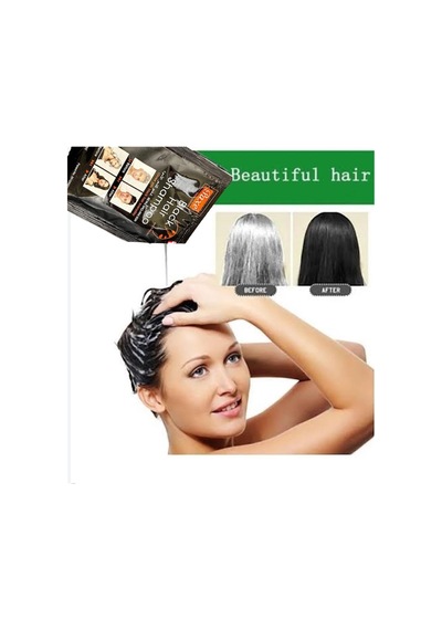 Black Hair Shampoo 10lu Paket