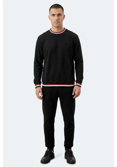 Slazenger Keystone I Erkek Siyah Sweatshırt
