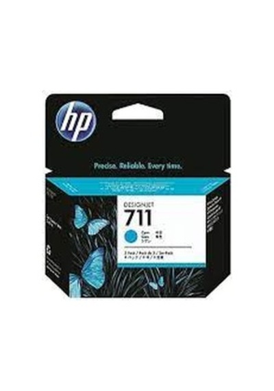Hp 711 Cz134A Mavi Kartuş 3Lü Paket Hp T120 / T520