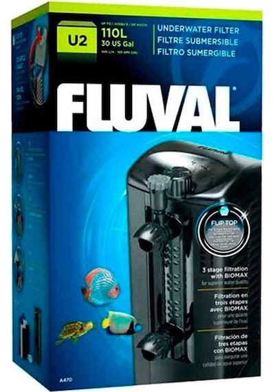 Fluval U2 Akvaryum İç Filtre 400lt /S