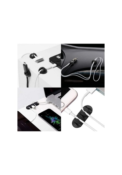 Mucit Home 16 Parça Çok Amaçlı Kablo Düzenleyeci Kablo Kanalı Güçlü Yapışkanlı Organizer